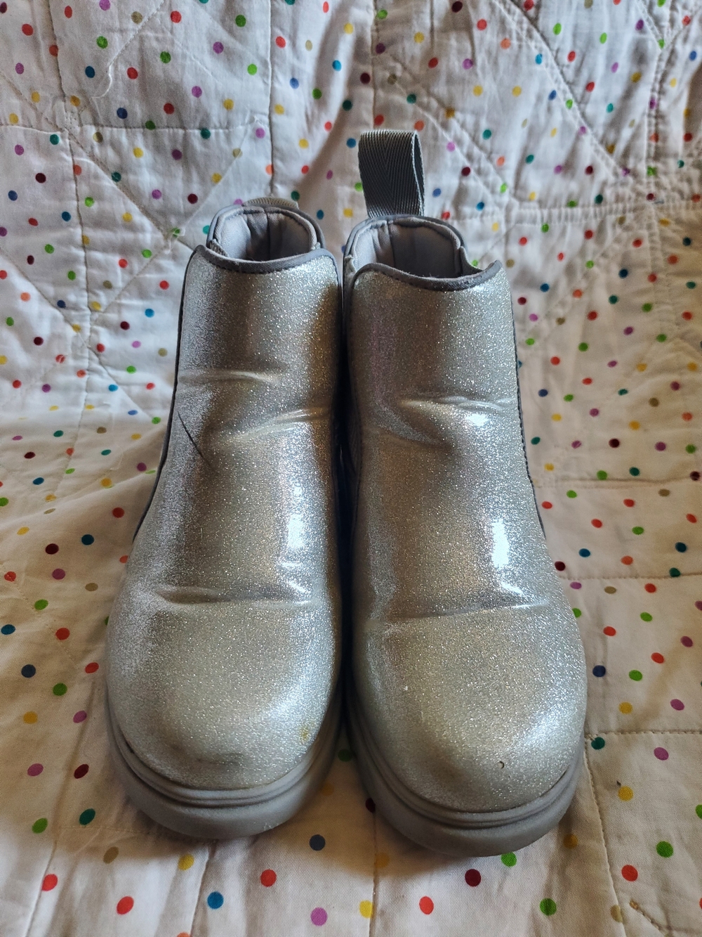 Native Kesington Glitter Boots Size C10.